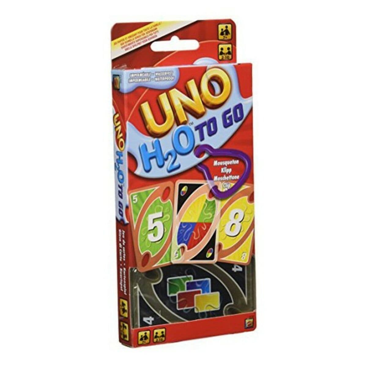 Tischspiel Uno H2o To Go Mattel