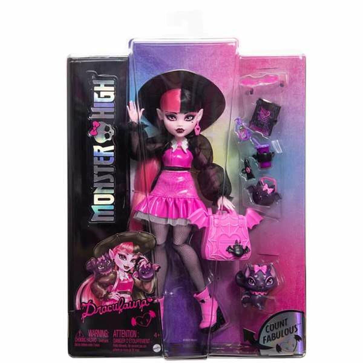 Puppe Zombie Monster High Draculaura (Restauriert A) - Thumbnail 2
