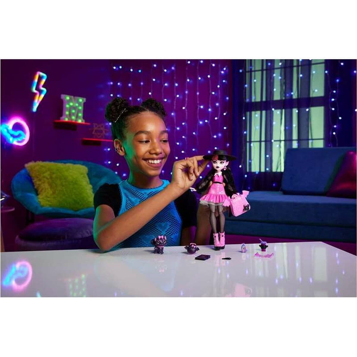 Puppe Zombie Monster High Draculaura (Restauriert A) - Thumbnail 3