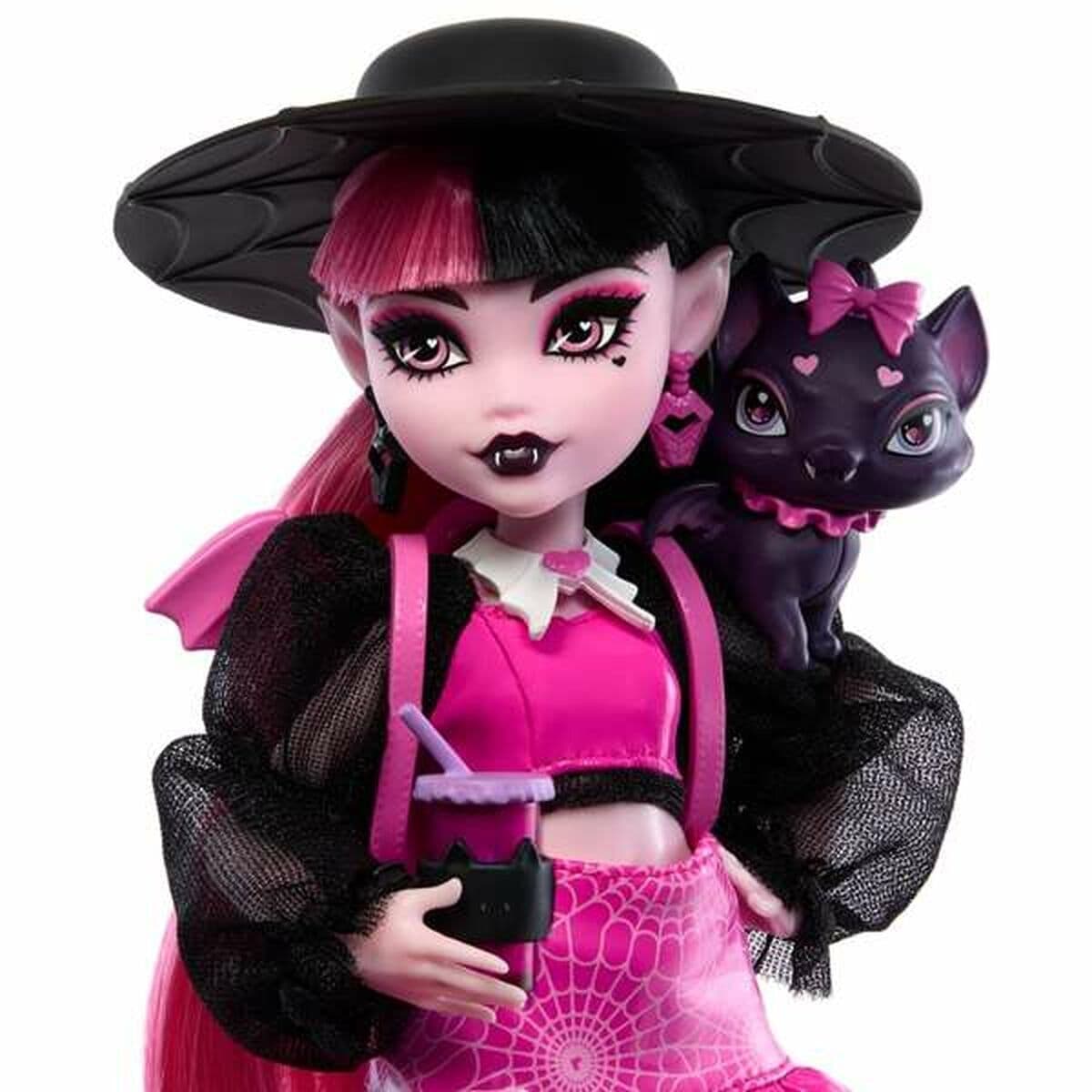 Puppe Zombie Monster High Draculaura (Restauriert A) - Thumbnail 4