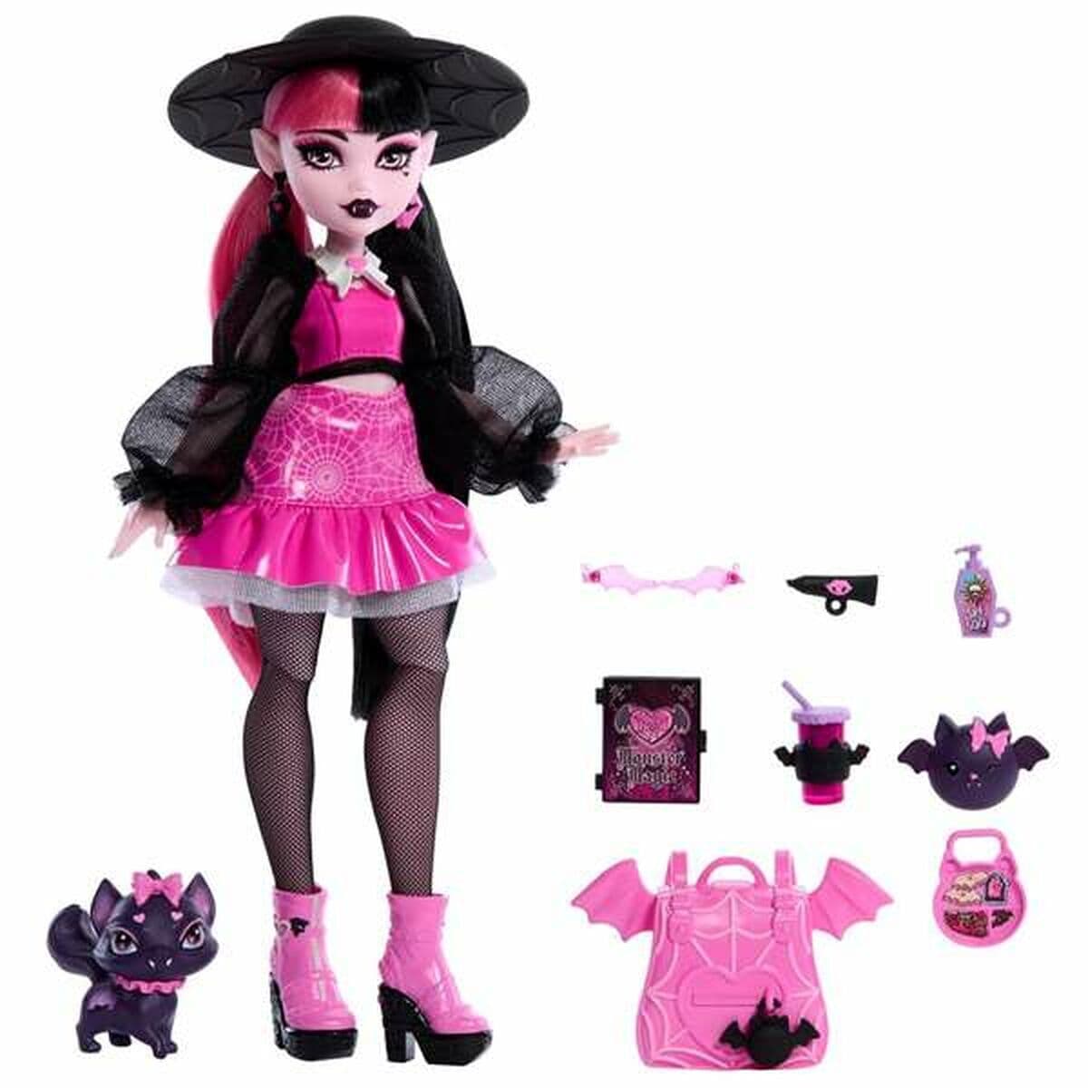 Puppe Zombie Monster High Draculaura (Restauriert A) - Thumbnail 6