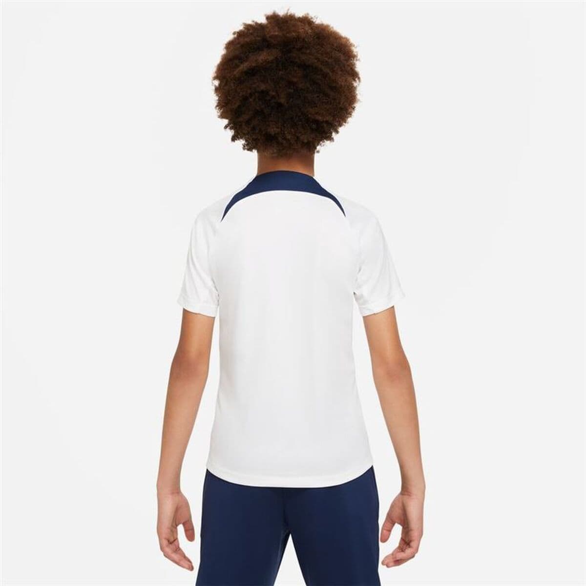 Kurzarm Fußballshirt für Kinder Nike París Saint-Germain Strike Weiß - Thumbnail 2