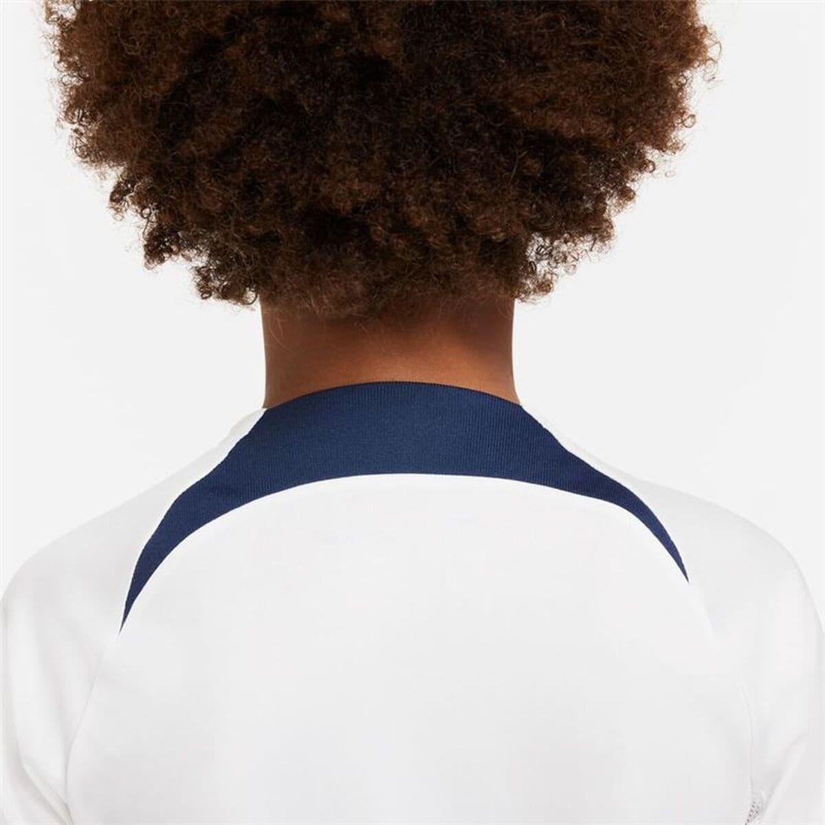 Kurzarm Fußballshirt für Kinder Nike París Saint-Germain Strike Weiß - Thumbnail 4
