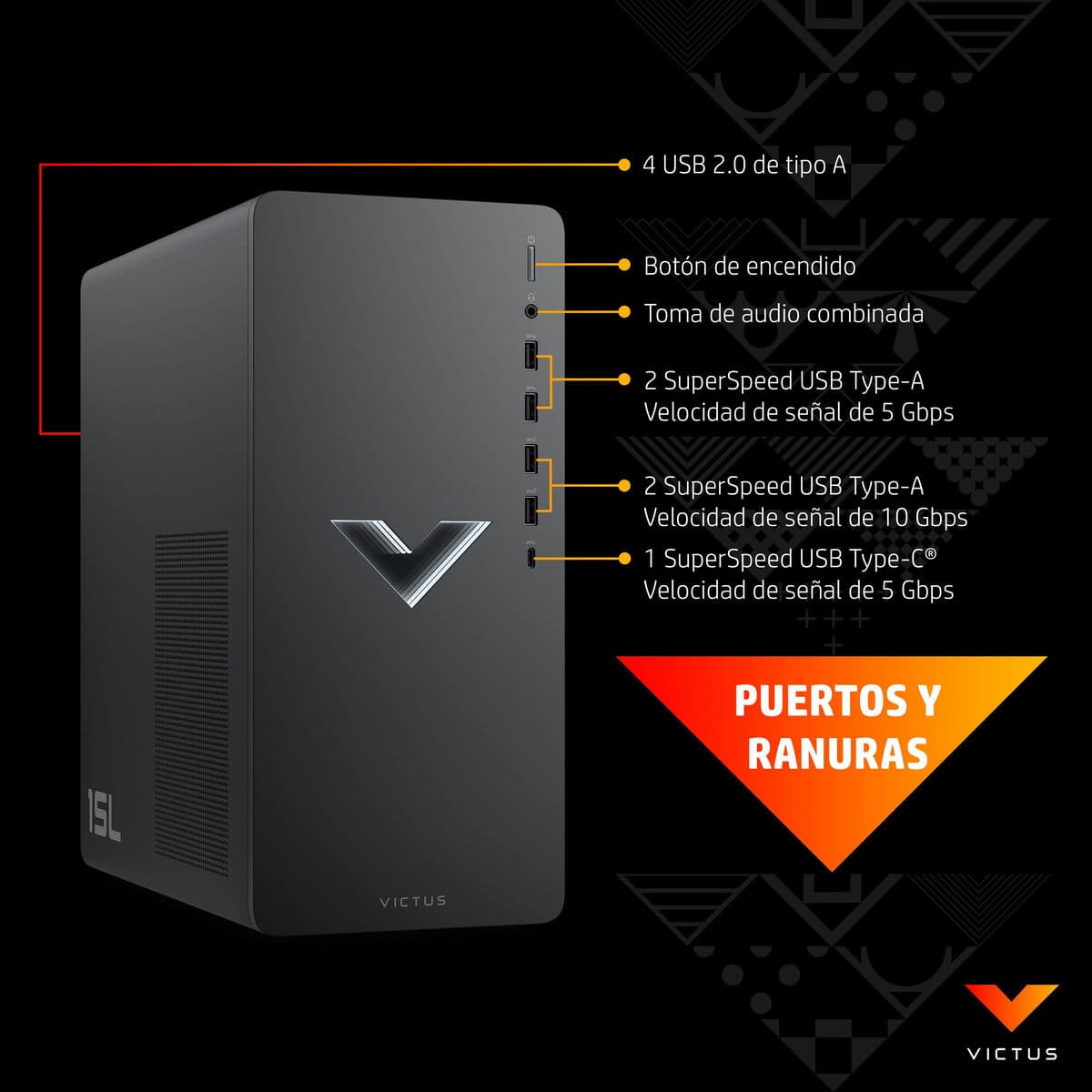 Desktop PC HP Victus (Restauriert A) - Thumbnail 2