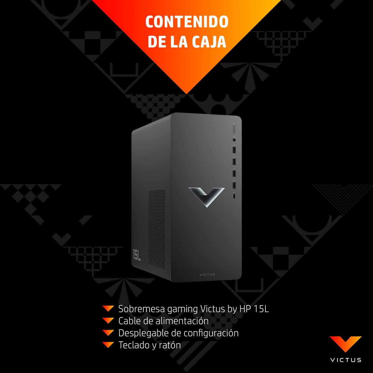 Desktop PC HP Victus (Restauriert A) - Thumbnail 3