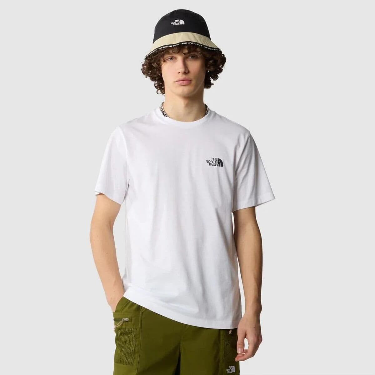Herren Kurzarm-T-Shirt The North Face (Restauriert A) - Thumbnail 2