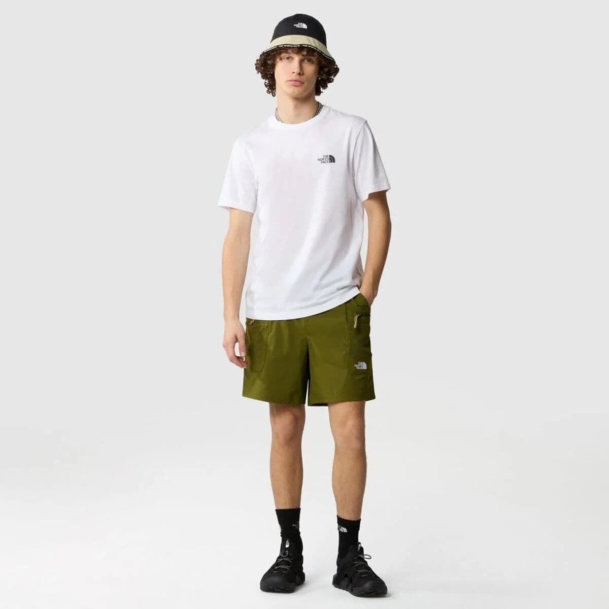 Herren Kurzarm-T-Shirt The North Face (Restauriert A) - Thumbnail 3