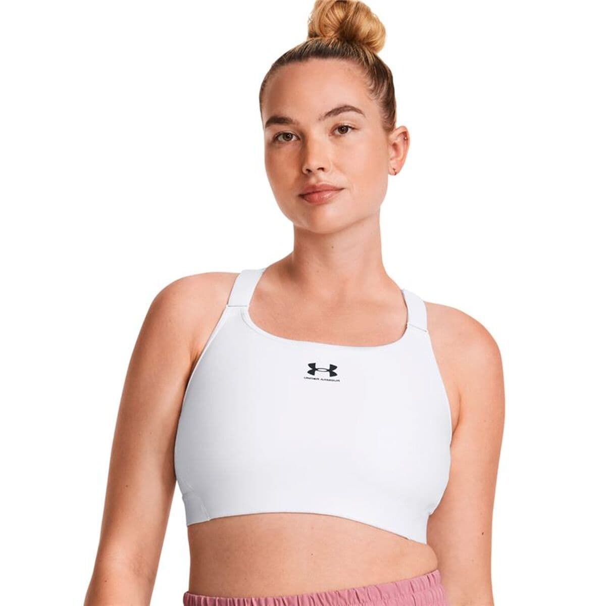 Sport-BH Under Armour Hg Weiß - Thumbnail 3