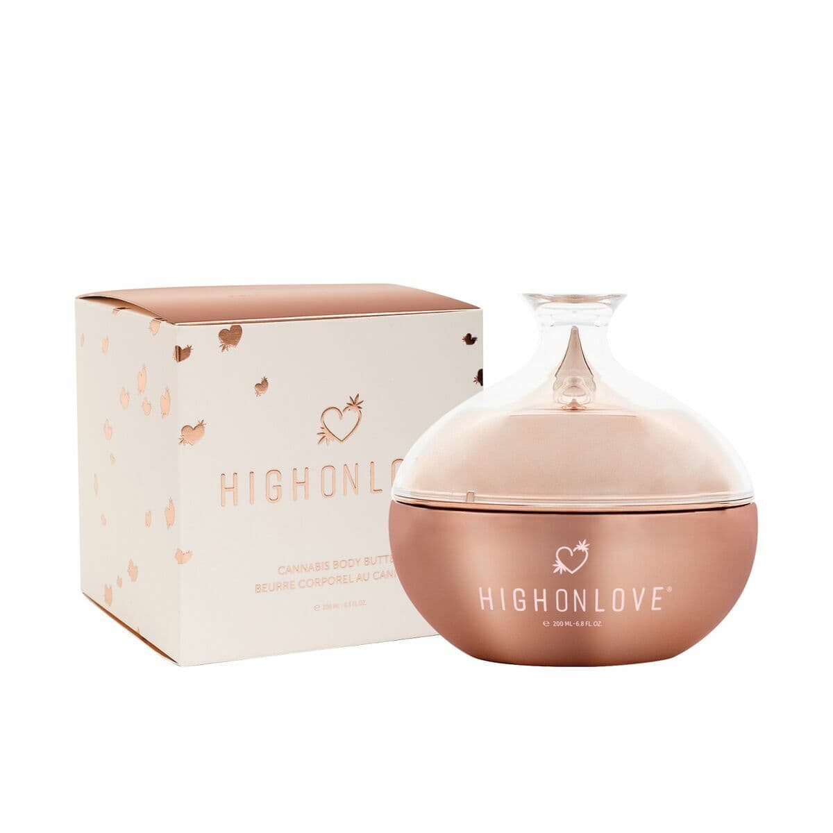 Körpercreme High on Love Cannabis 200 ml — Bild 1