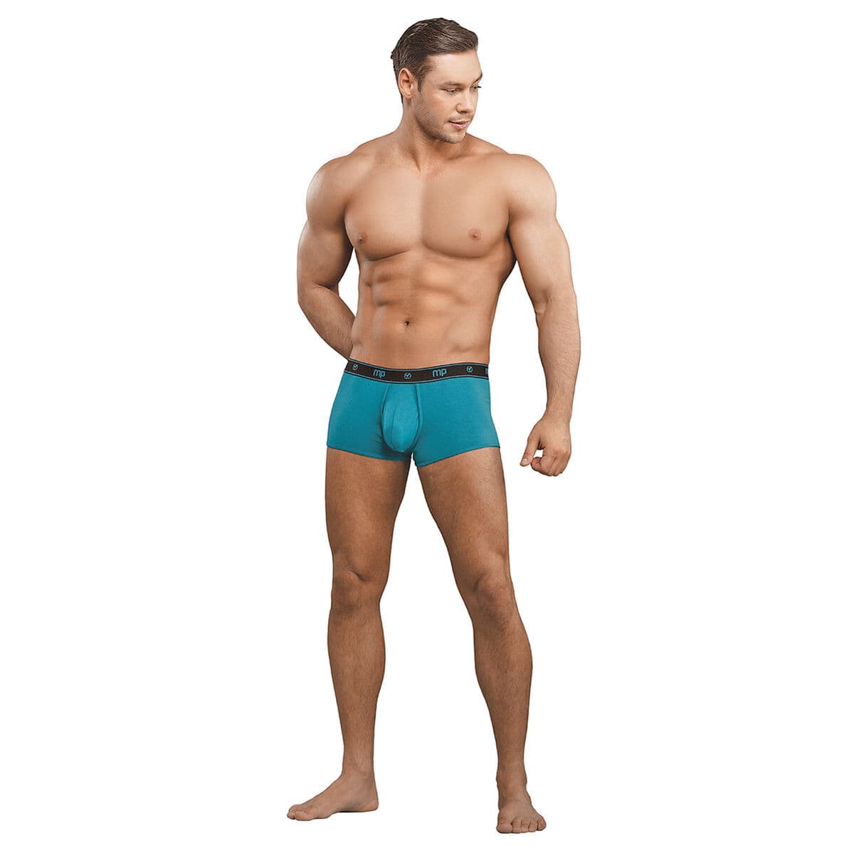 Herren-Boxershorts Exposed Blau — Bild 1