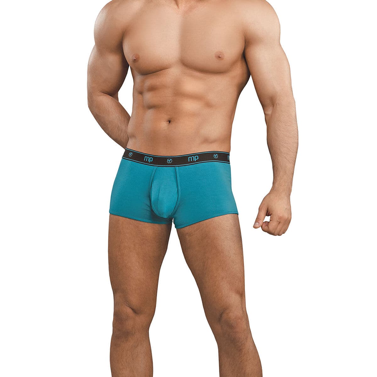 Herren-Boxershorts Exposed Blau - Thumbnail 2