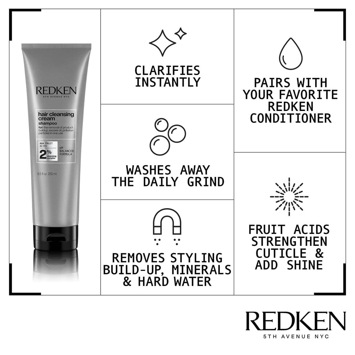 Tiefenreinigendes Shampoo Redken E3479800 250 ml - Thumbnail 6