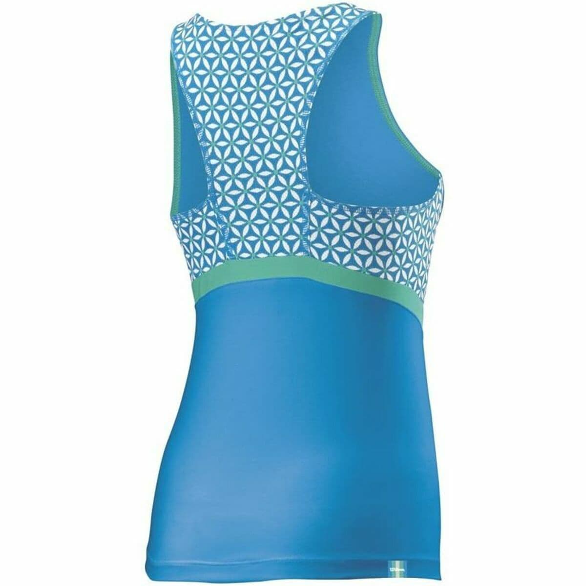 Ärmelloses Damen-T-Shirt Wilson Glamour grün Tennis Reversibel (Restauriert C) - Thumbnail 2