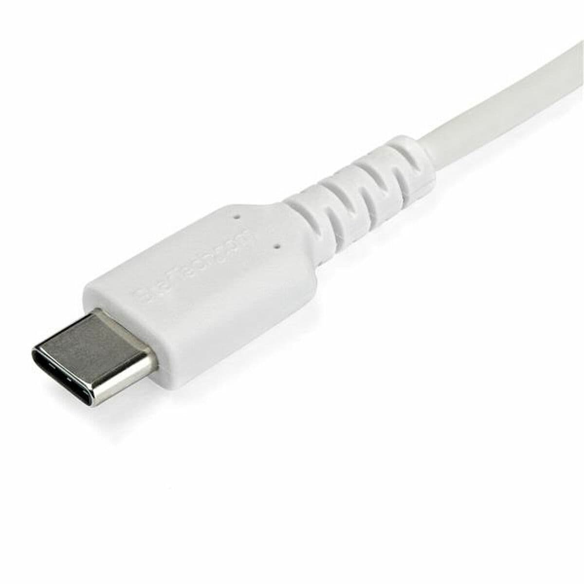 Kabel USB C Startech RUSB2CC1MW Weiß 1 m - Thumbnail 2