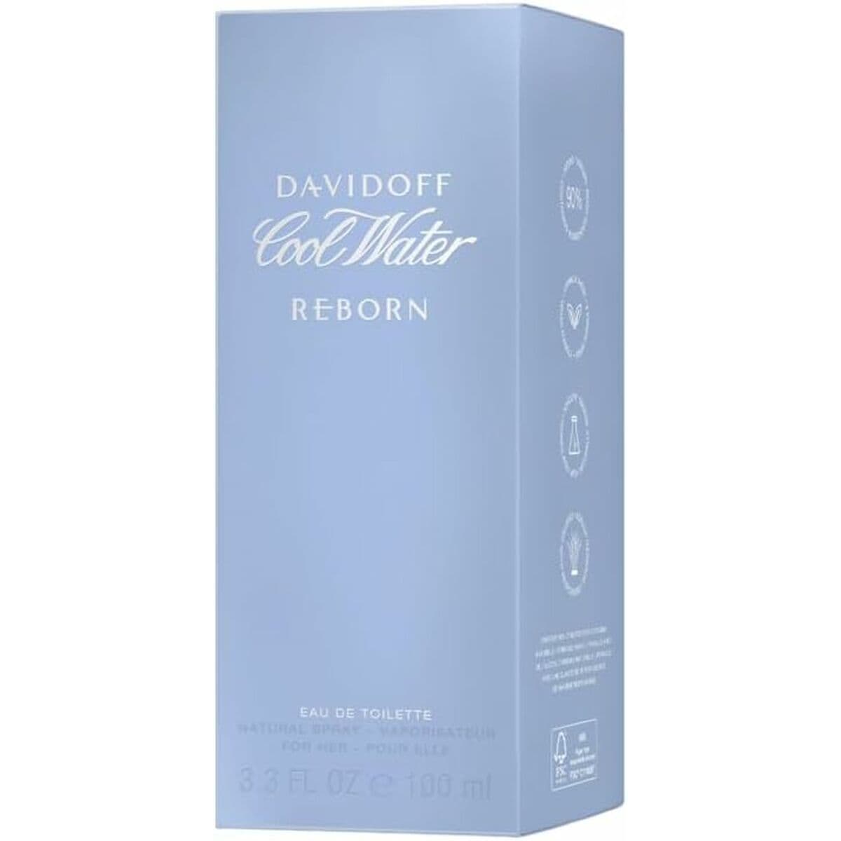 Damenparfüm Davidoff COOL WATER WOMAN REBORN EDT 100 ml - Thumbnail 3
