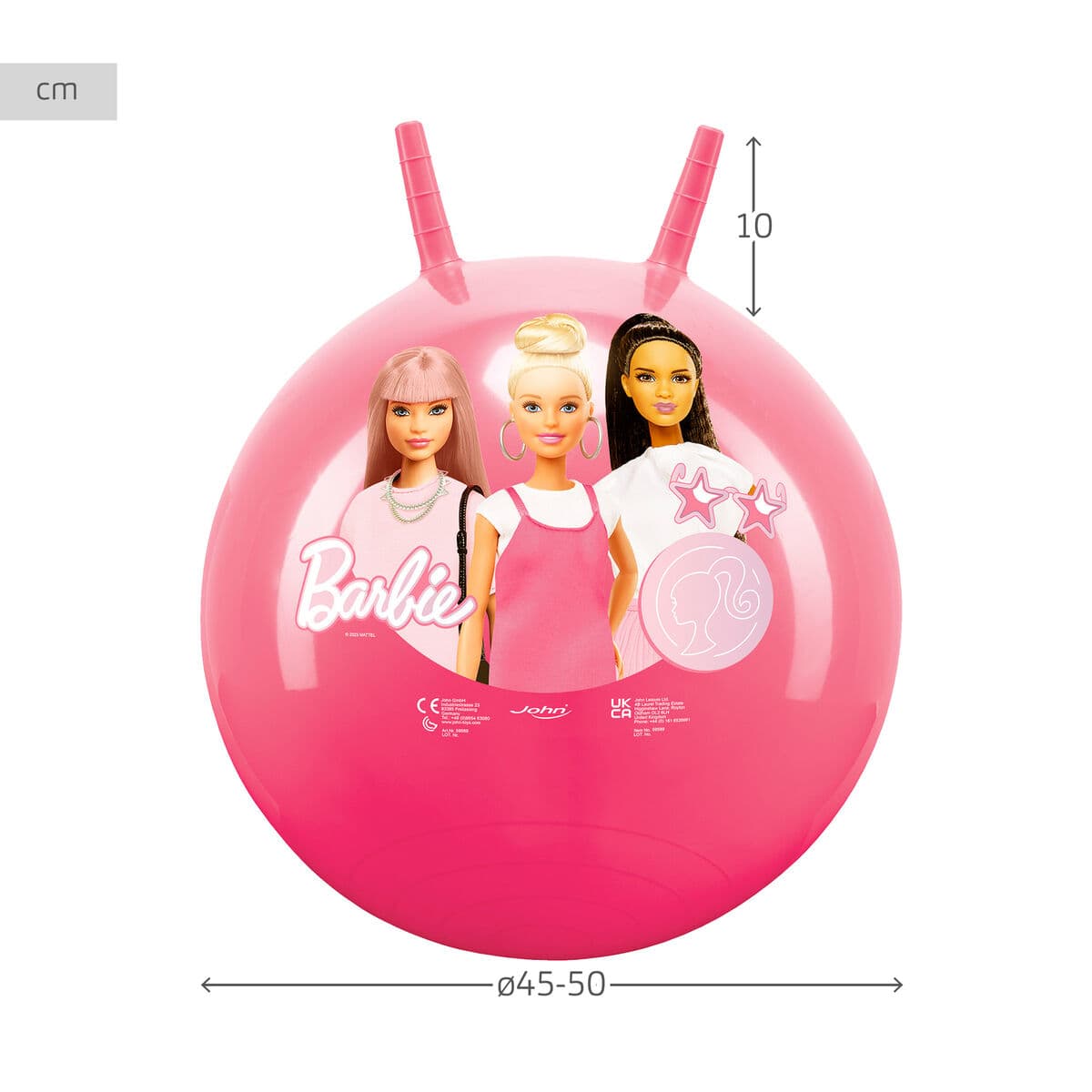 Springende Kugel Barbie Rosa - Thumbnail 4