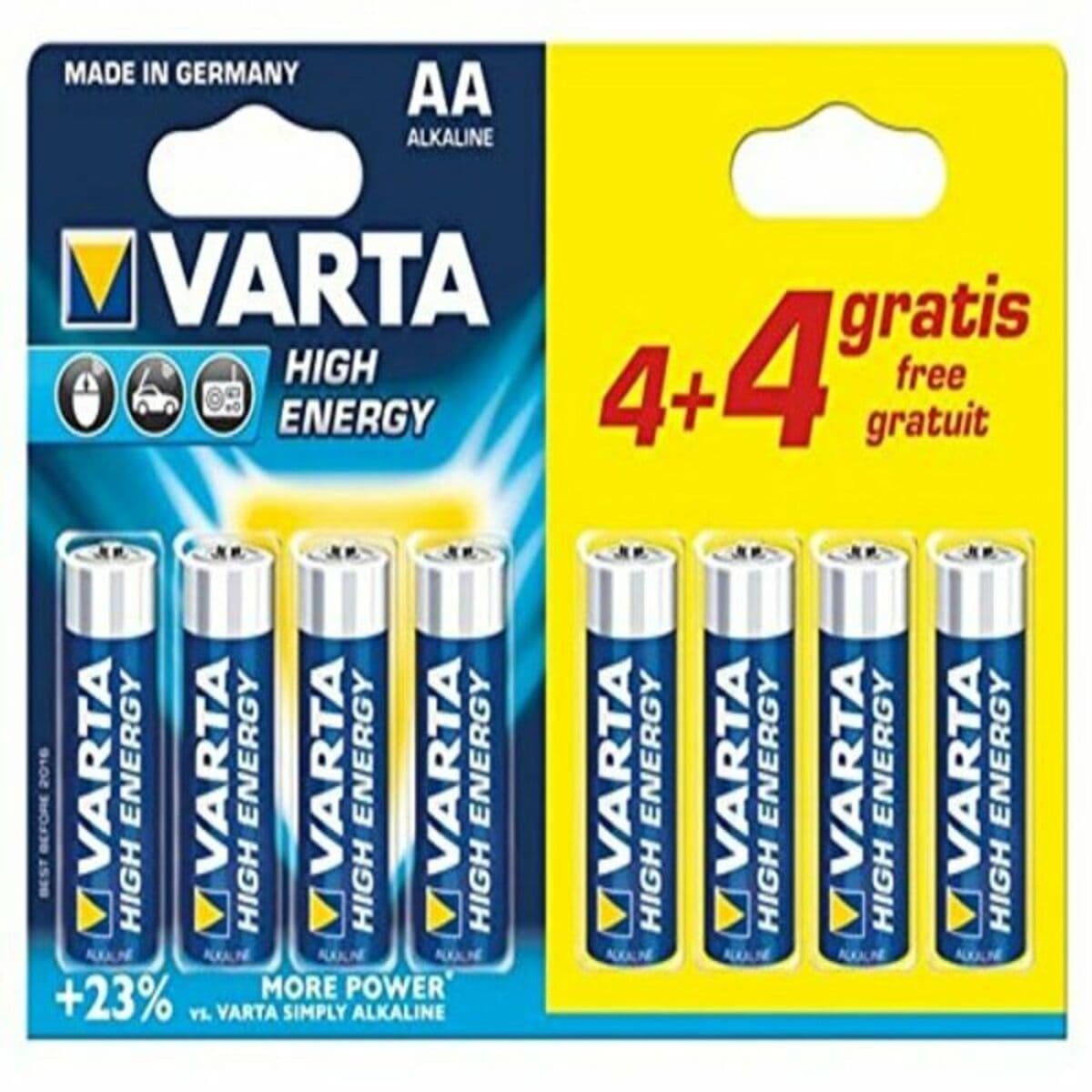 Alkali-Mangan-Batterie Varta PILAS ALCALINAS 1 V AA — Bild 1