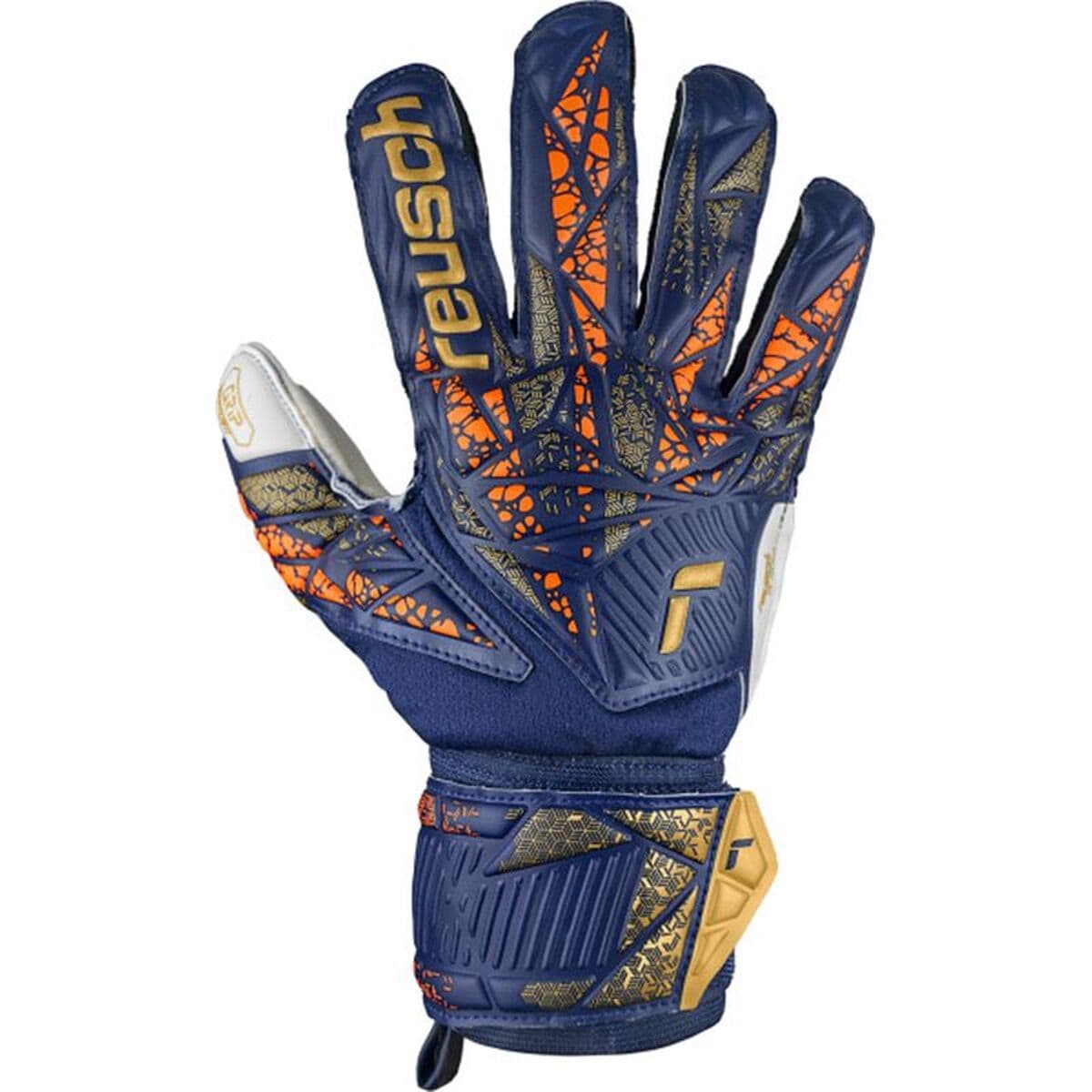 Torwarthandschuhe Reusch Attrakt Grip Marineblau Erwachsene - Thumbnail 2