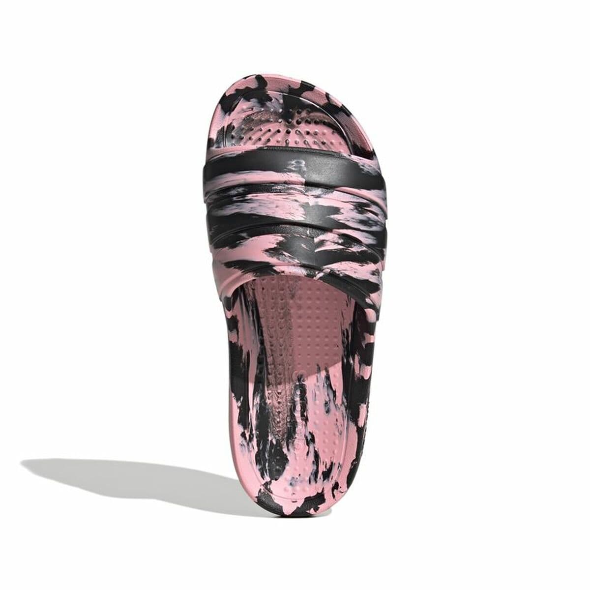 Flip Flops für Männer Adidas Adilette Flow Schwarz Rosa - Thumbnail 2