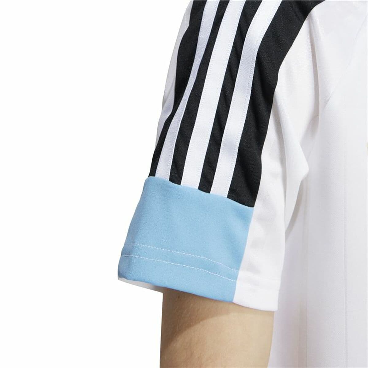 Kurzarm-T-Shirt für Kinder Adidas Nations Weiß - Thumbnail 6