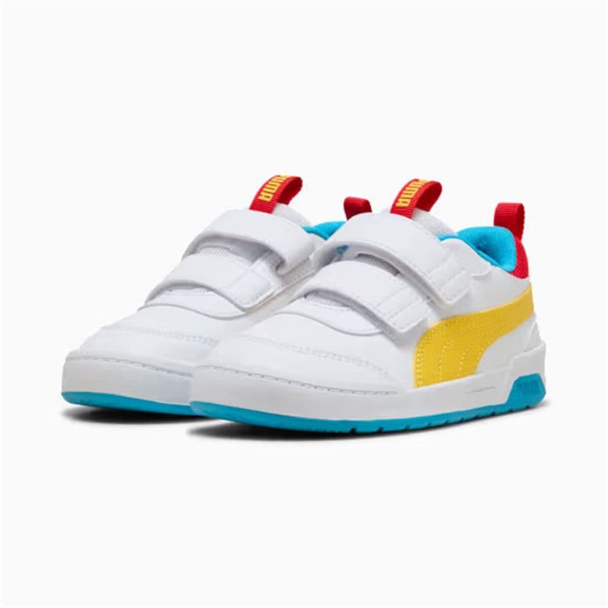 Kinder Sportschuhe Puma Multiflex 2 Weiß - Thumbnail 4