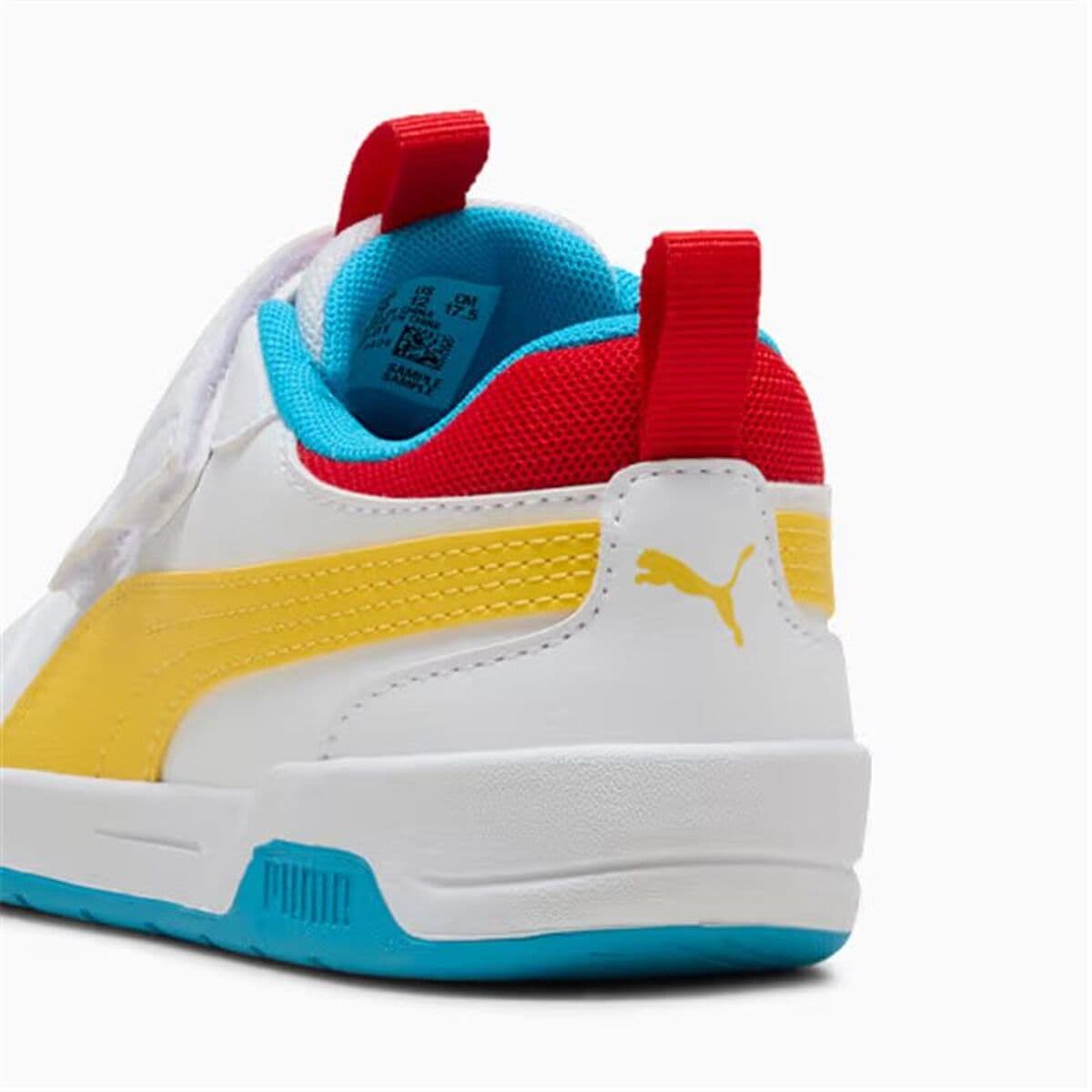 Kinder Sportschuhe Puma Multiflex 2 Weiß - Thumbnail 5