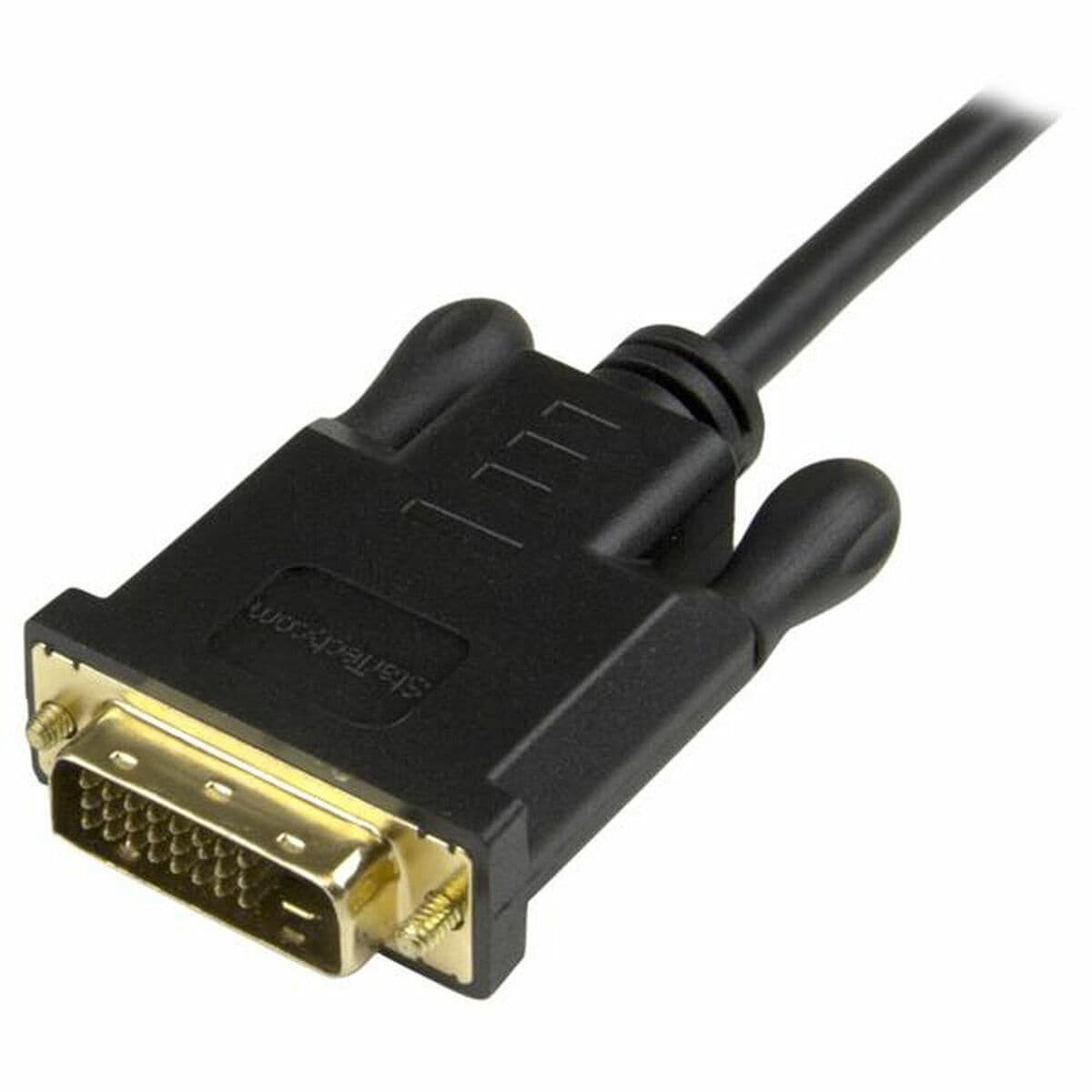 DisplayPort-Kabel zu DVI Startech DP2DVI2MM3 95 cm Schwarz - Thumbnail 2