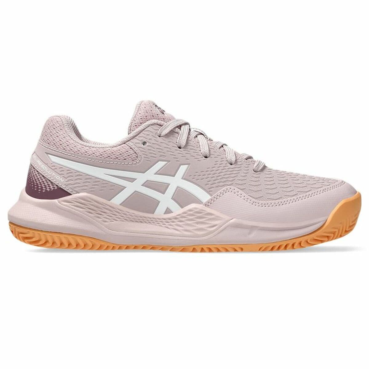 Tennisschuhe für Kinder Asics Gel-Resolution 9 Gs Clay Rosa — Bild 1