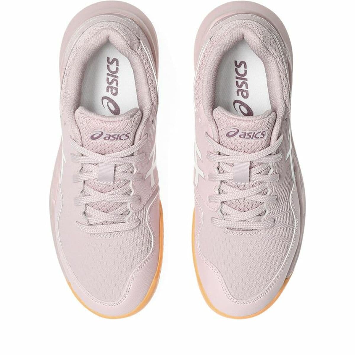 Tennisschuhe für Kinder Asics Gel-Resolution 9 Gs Clay Rosa - Thumbnail 4
