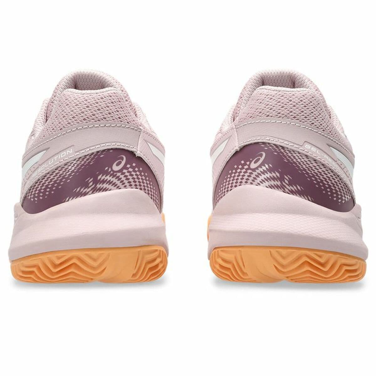 Tennisschuhe für Kinder Asics Gel-Resolution 9 Gs Clay Rosa - Thumbnail 7