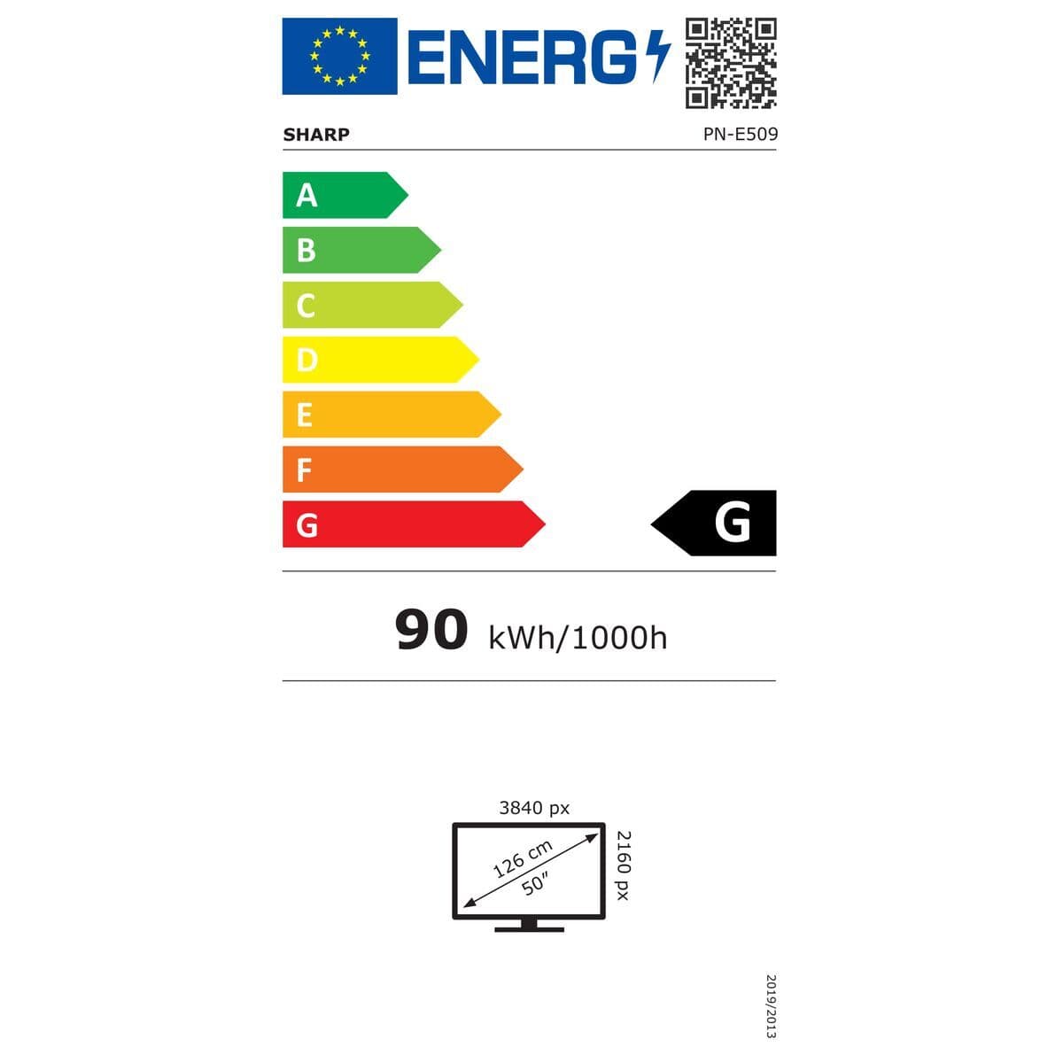 Videowall-Monitor Sharp 60006182 4K Ultra HD 50" (Restauriert A) - Thumbnail 8