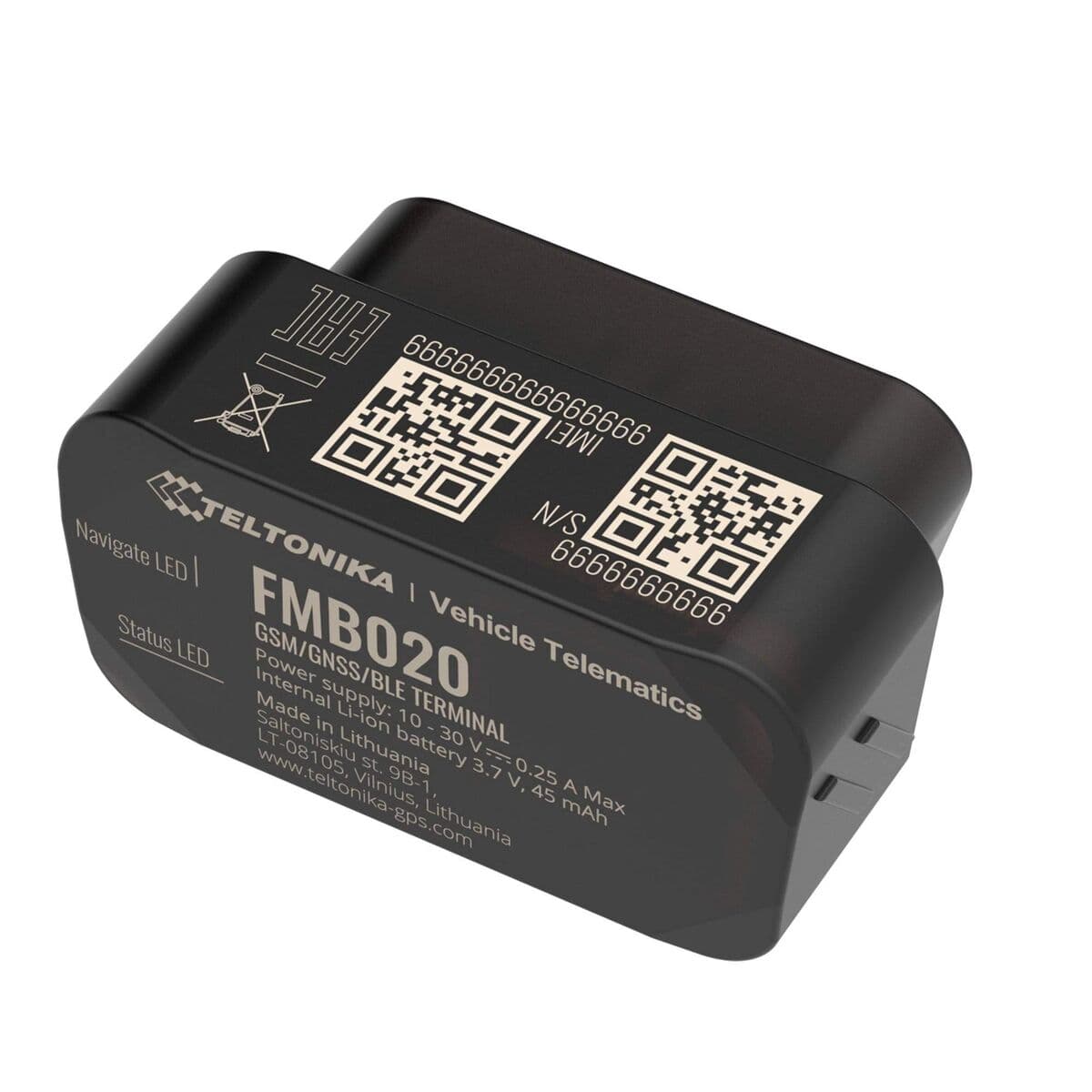 GPS-Suchgerät Teltonika FMB020 Schwarz — Bild 1