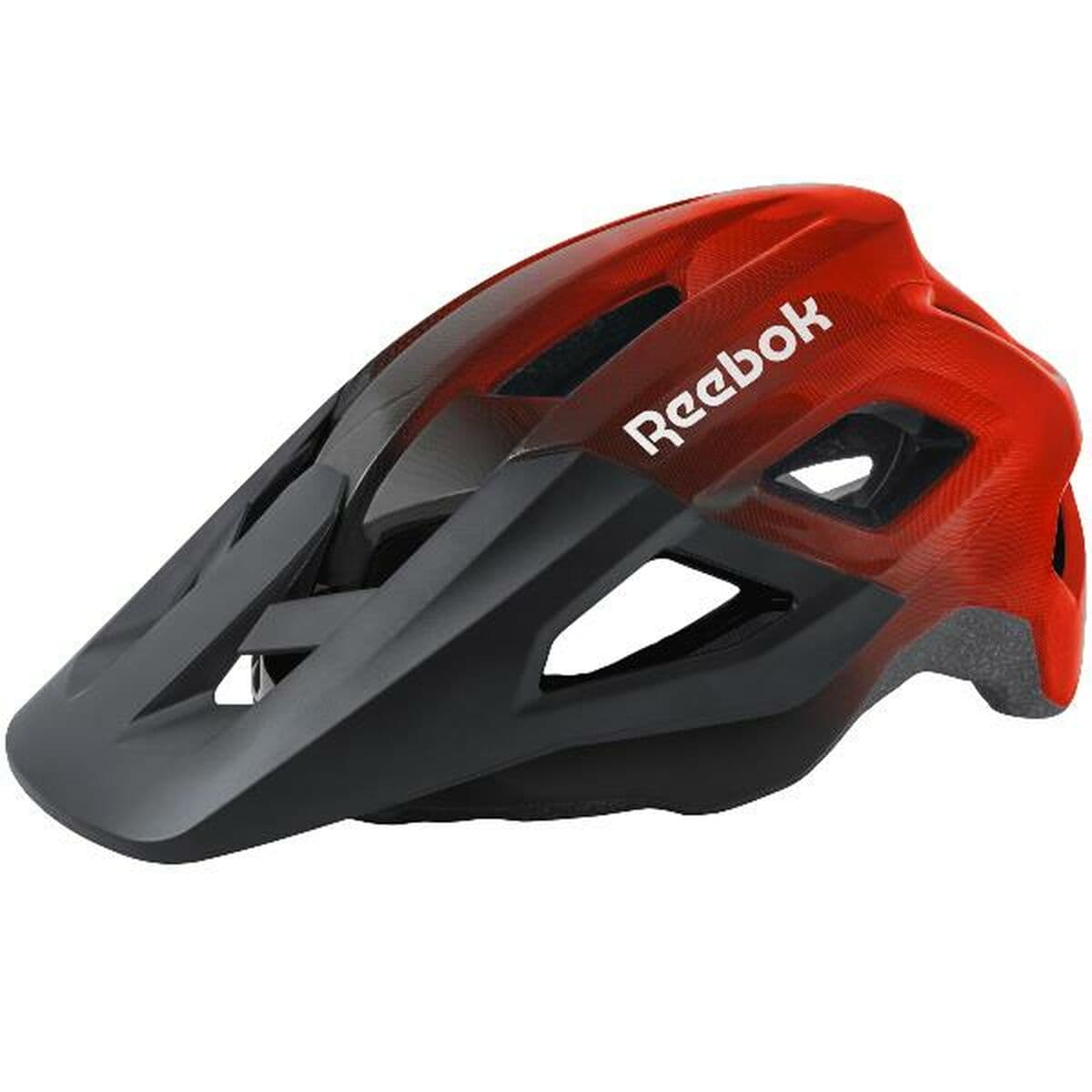 Fahrradhelm für Erwachsene Reebok Schwarz Rot Visier - Thumbnail 2