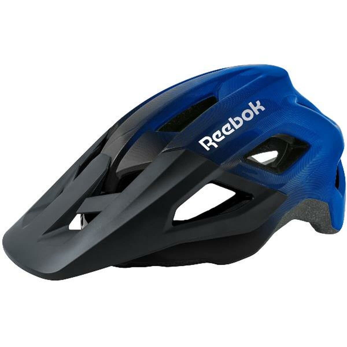 Fahrradhelm für Erwachsene Reebok Blau Schwarz Visier - Thumbnail 2