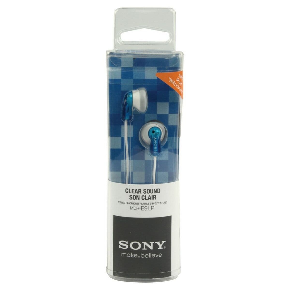 Kopfhörer Sony MDR-E9LP Blau Weiß - Thumbnail 5