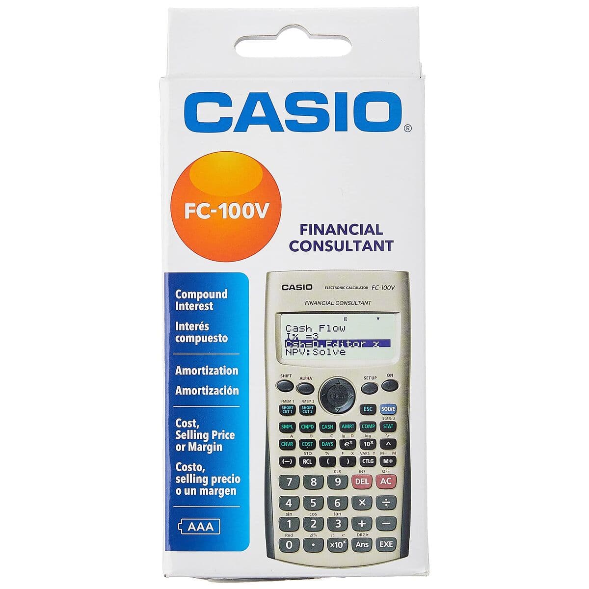 Finanztaschenrechner Casio FC-100V - Thumbnail 7