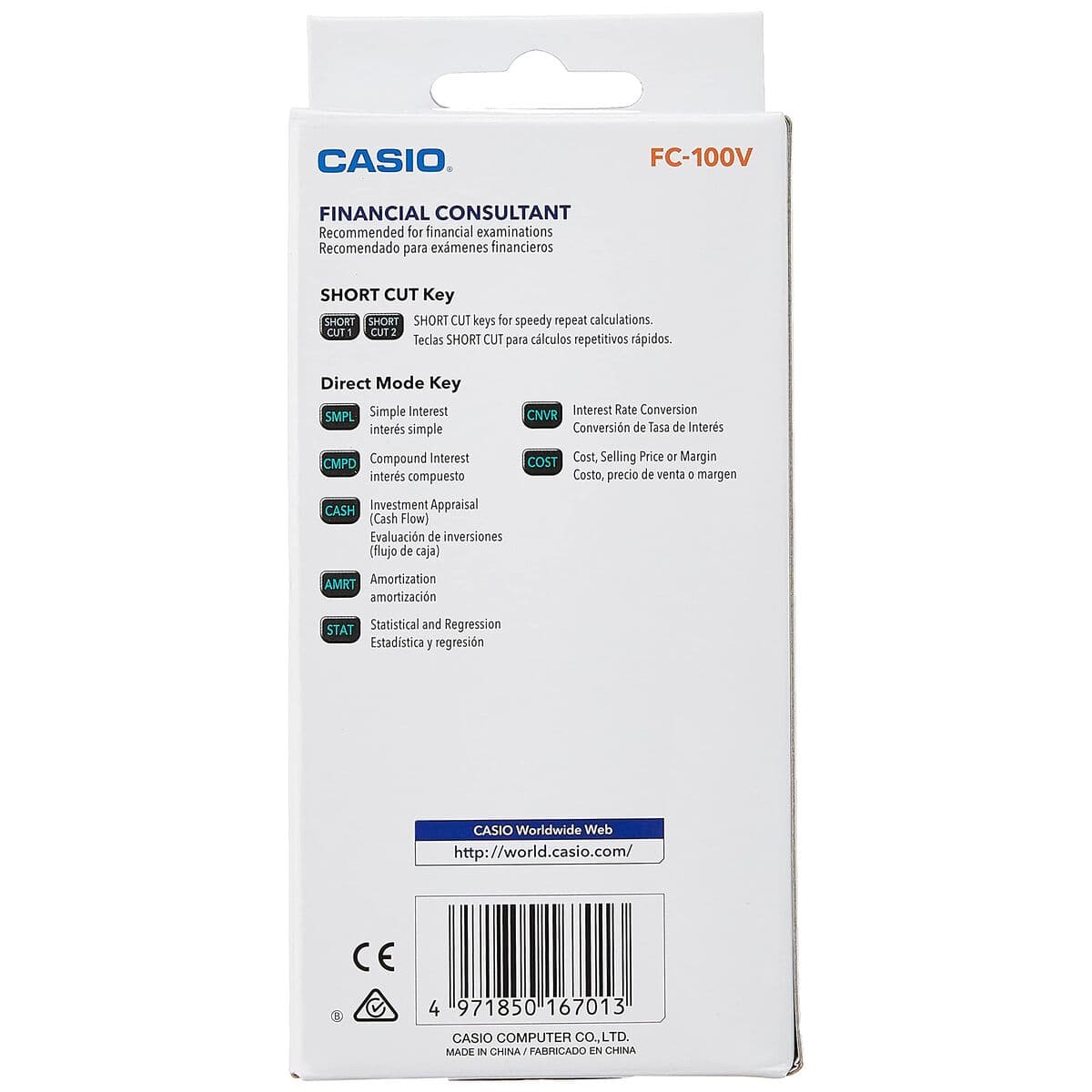 Finanztaschenrechner Casio FC-100V - Thumbnail 8