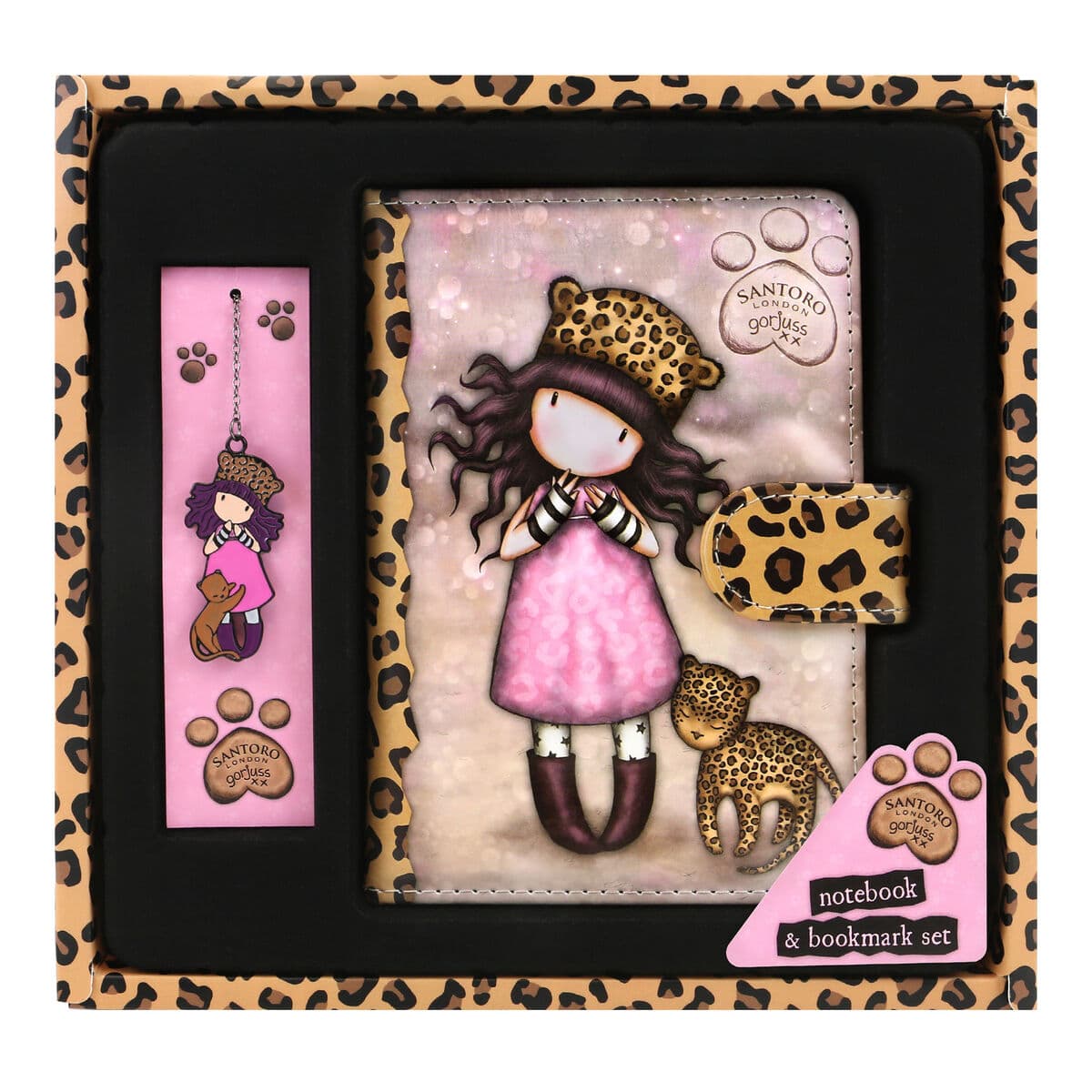 Papierwaren-Set Gorjuss Purrrrrfect love Leopard — Bild 1