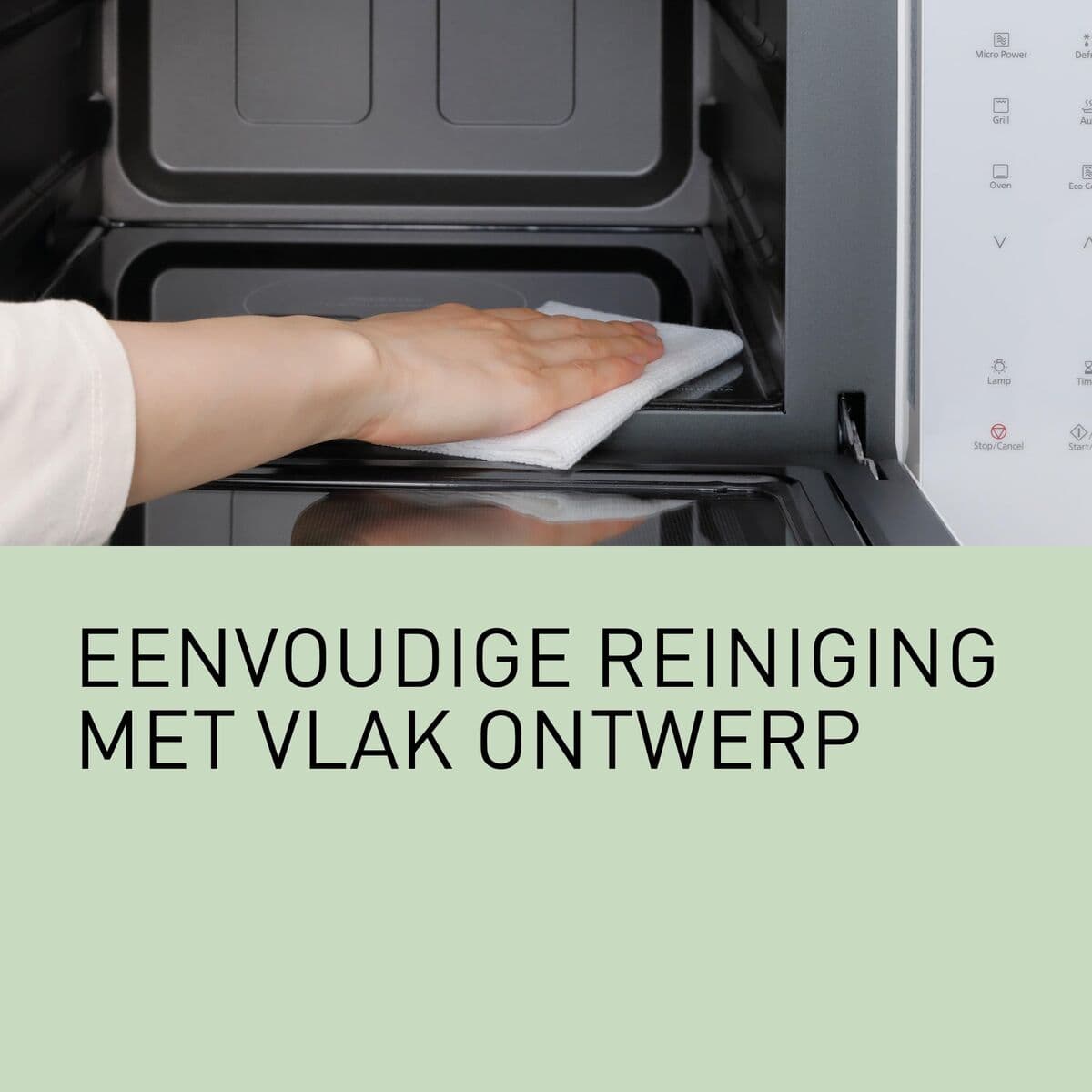 Mikrowelle mit Grill Panasonic NNDF37PWEPG Weiß 1000 W 23 L (Restauriert A) - Thumbnail 8