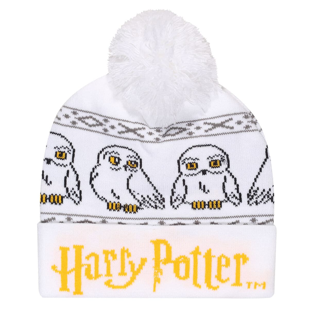Hut Harry Potter Hedwig Snow Beanie Weiß — Bild 1