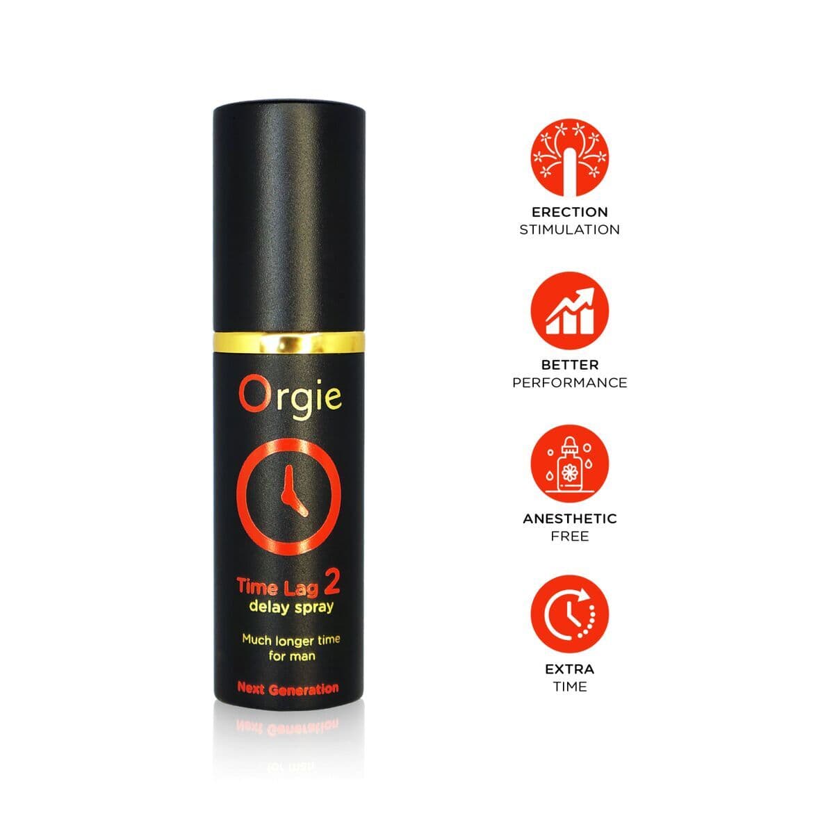 Verzögerungsspray Orgie Time Lag 2 Next Generation 10 ml - Thumbnail 2