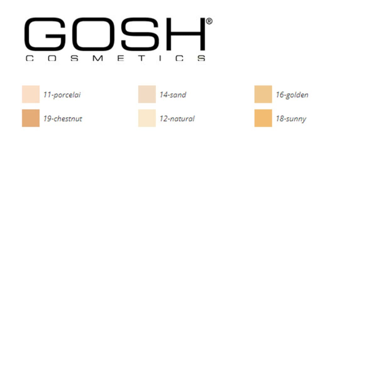 Fluid Makeup Basis X-Ceptional Wear Gosh Copenhagen (35 ml) - Thumbnail 7