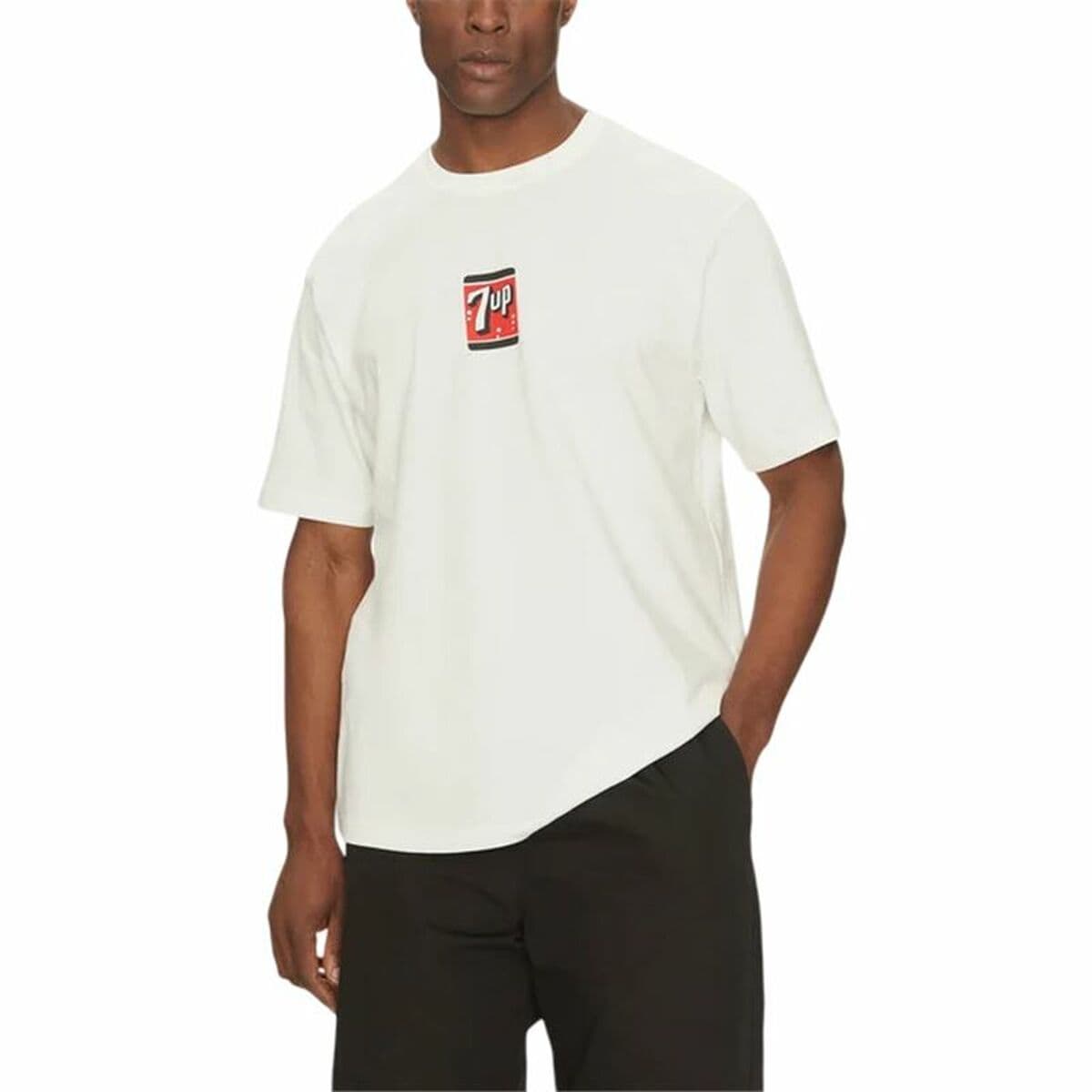 Herren Kurzarm-T-Shirt Only & Sons Ons7Up Rlx Ss Beige — Bild 1