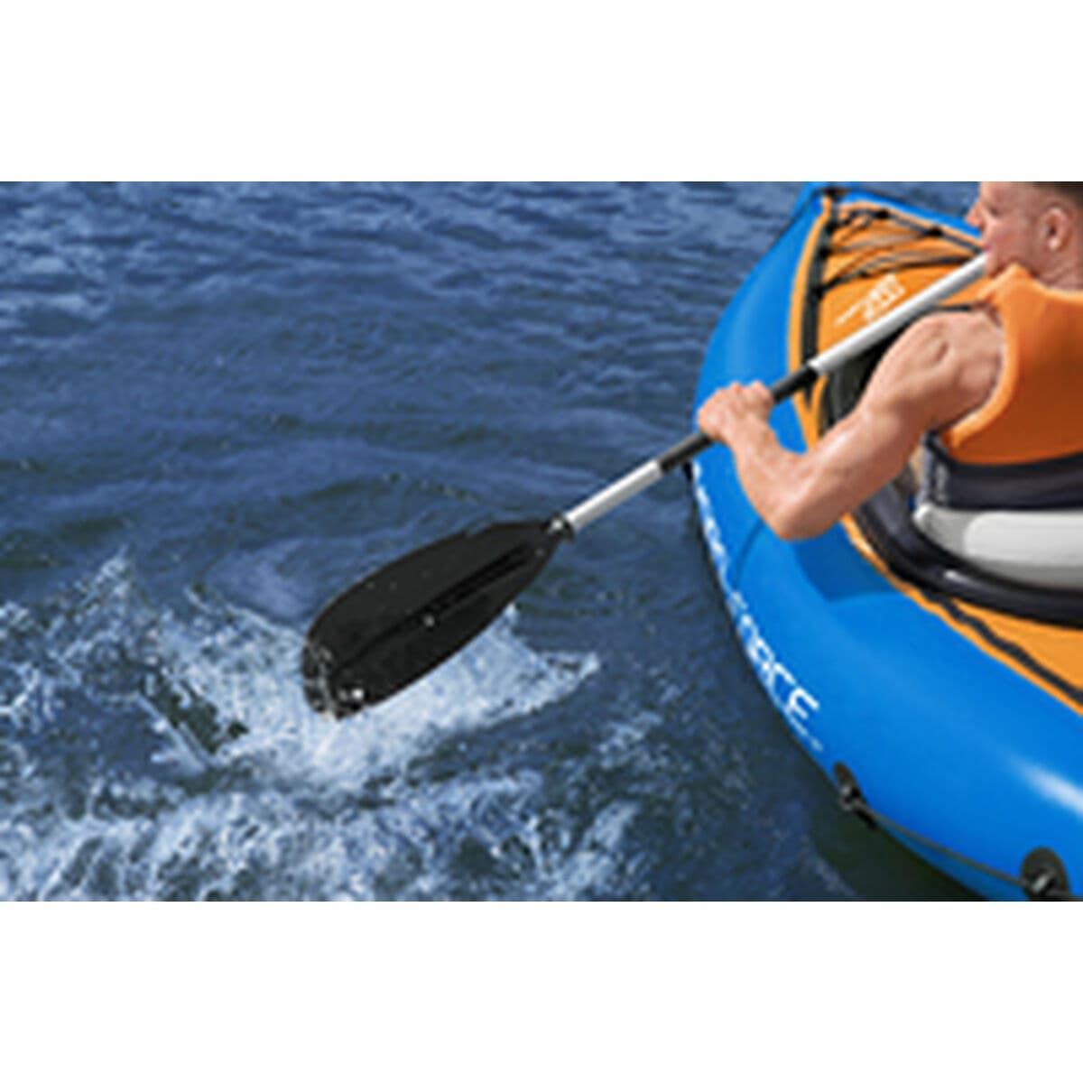 Bestway Paddel Aluminium Hydro-Force Kayak 230 cm Freizeit 62174 - Thumbnail 4