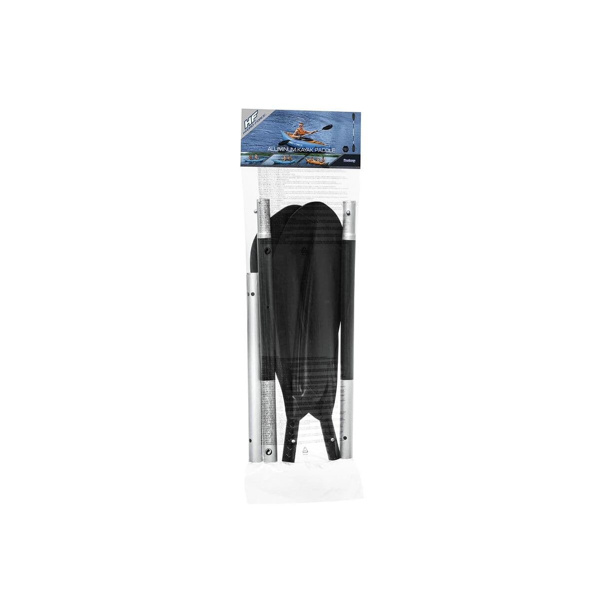 Bestway Paddel Aluminium Hydro-Force Kayak 230 cm Freizeit 62174 - Thumbnail 7