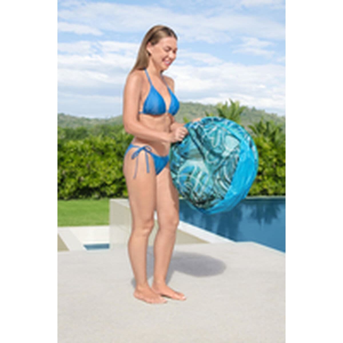 Bestway Aufblasbare Matratze Flex' n Fold 171x94 cm Strand und Schwimmbad 43552 - Thumbnail 7
