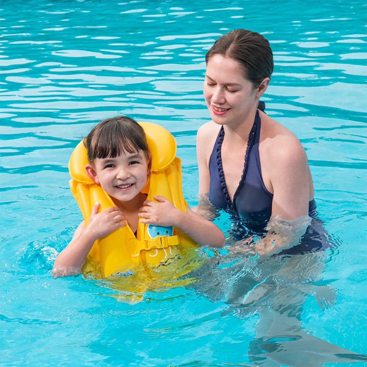 Aufblasbare Weste für den Swimmingpool Bestway 51 x 46 cm Oktopus - Thumbnail 3