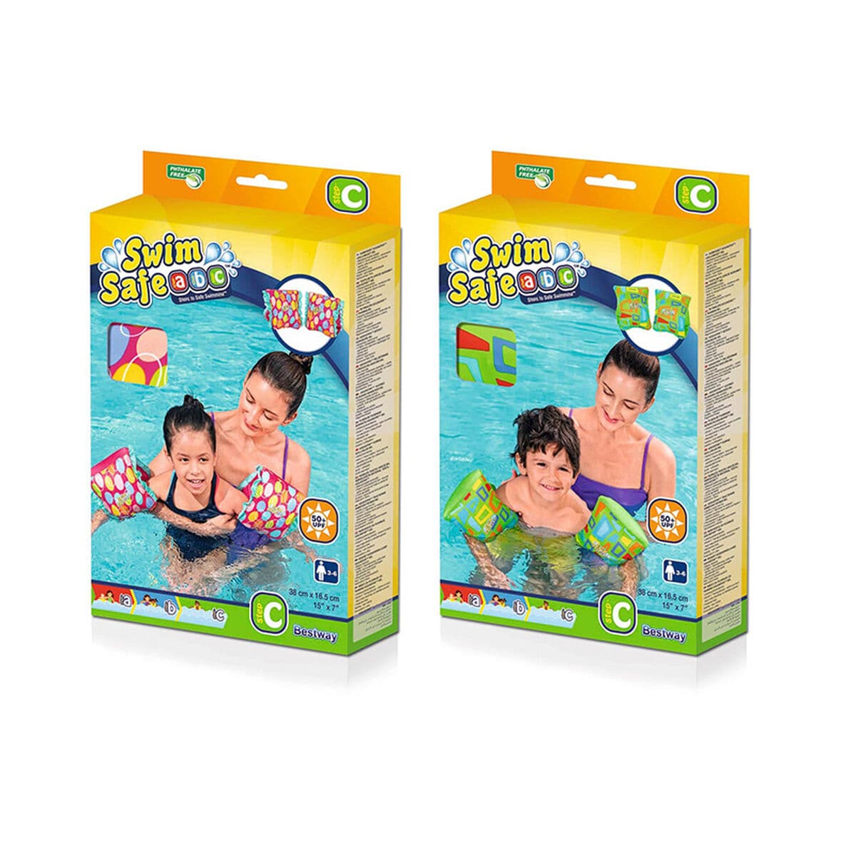 Schwimmflügel Bestway 38 x 16,5 cm (1 Stück) - Thumbnail 2