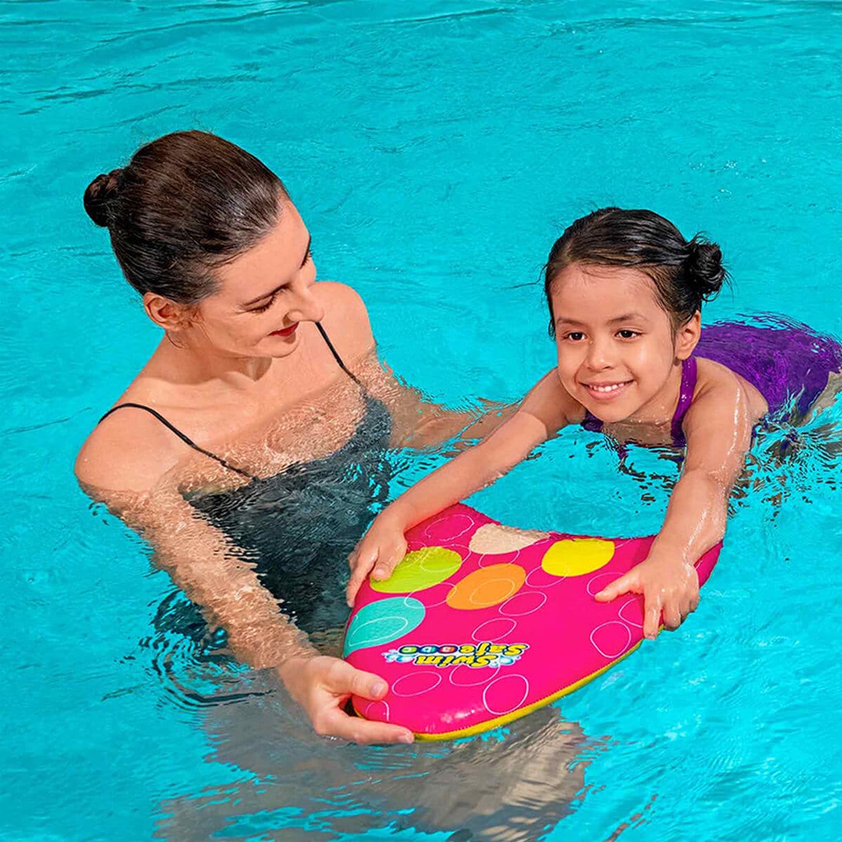 Bestway Aufblasbare Armflossen Sicherheit Baby 30x15 cm +5 bis 12 Jahre Strand und Pool 32110 - Thumbnail 3