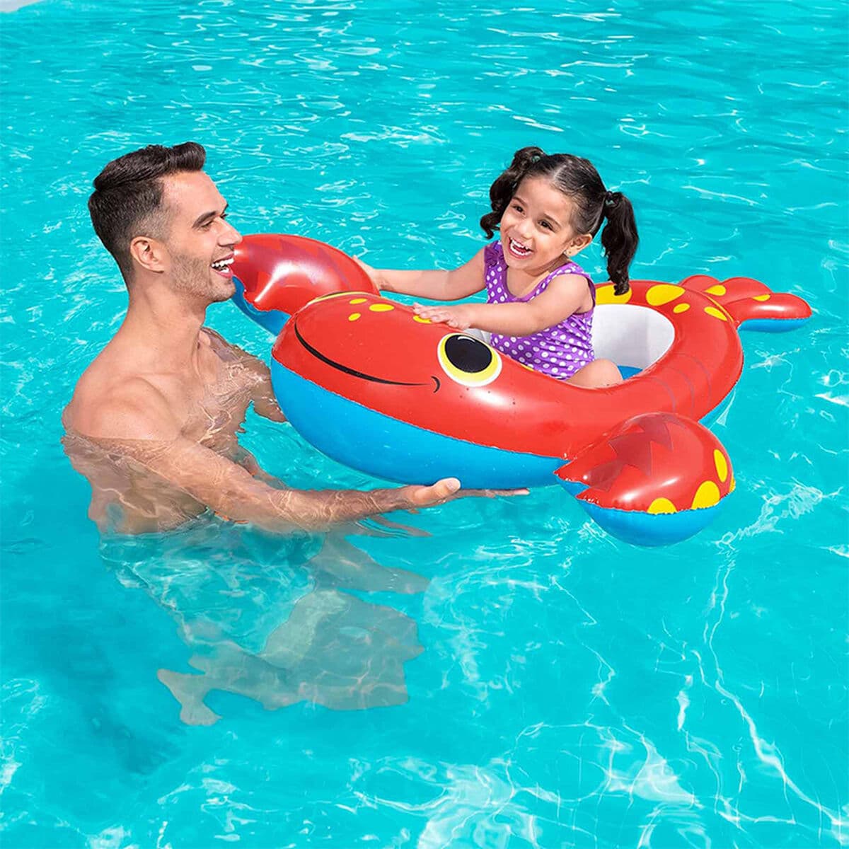 Bestway Aufblasbares Kinderboot Fuchs 94x66 cm +3 Jahre Strand und Pool 34168 - Thumbnail 3